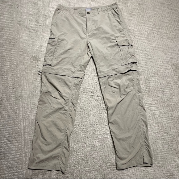 Columbia Kestrel Trail Convertible Hiking Pants Mens 32 - Picture 1 of 11